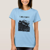 T-Shirt der Damen Geländewagen. Ich mag es (Vorderseite)