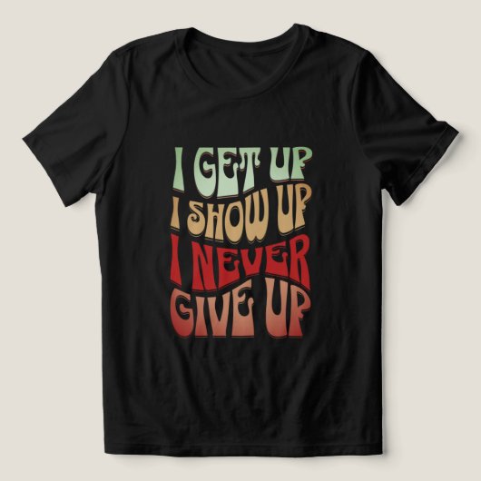 T - Shirt der Eigenmotivation (Design Vorderseite)