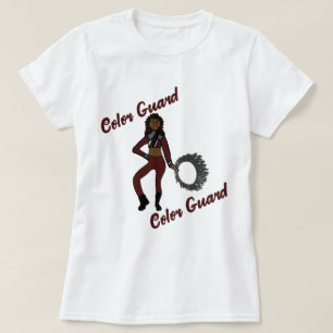 T - Shirt der Farbwache Burgundy Steel