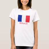 T - Shirt der Frau Frankreich (Vorderseite)