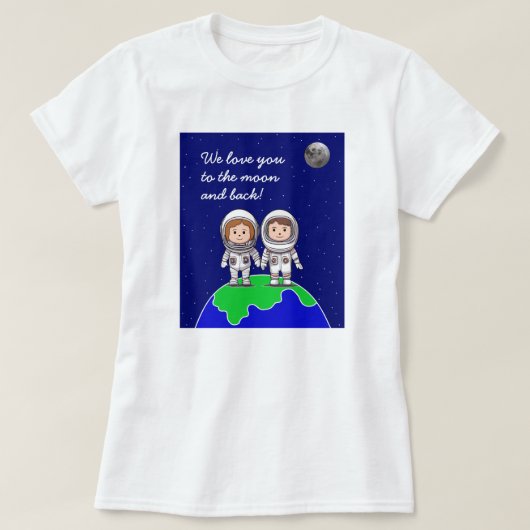 T - Shirt der Frau für Junge Mütter von Jo Images (Design vorne)