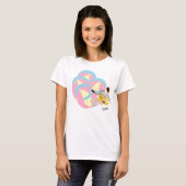 T - Shirt der Frau : Musicle Rainbow (Vorne ganz)