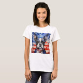 T - Shirt der Frauen am 4. Juli (Vorne ganz)