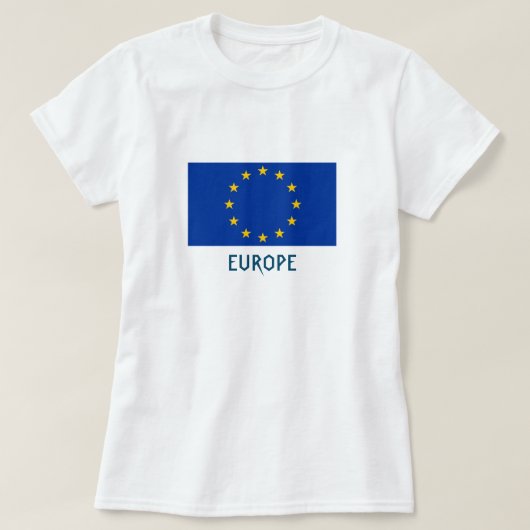 T - Shirt der Frauen in Europa (Design vorne)
