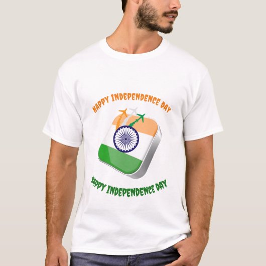T - Shirt der Freiheitsflagge (Vorderseite)