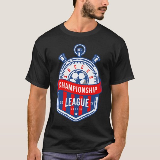 T - Shirt der Fußball-Meisterschaft (Vorderseite)