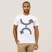 T - Shirt der gekleideten Pfeile (Vorne ganz)