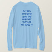 T - Shirt der Geschäftsbedingungen (Design Rückseite)