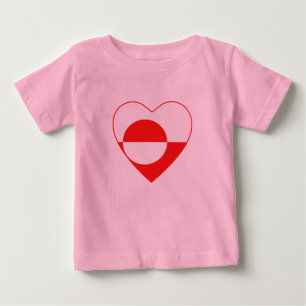 T - Shirt der grönländischen Flagge