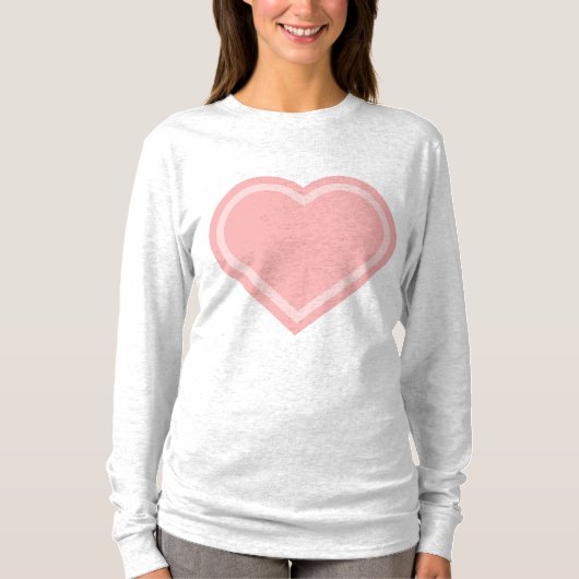 T - Shirt der großen Herzen (Vorderseite)