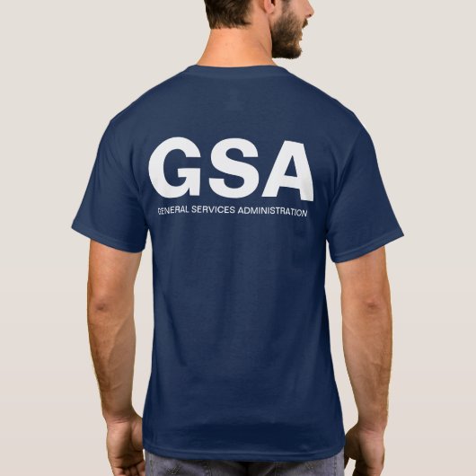 T - Shirt der GSA-Agentur (Rückseite)