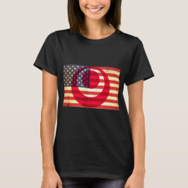 T - Shirt der Hafu-Amerikanerin/Okinawawan-Lady