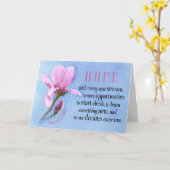 T - Shirt der Hoffnung blühen Karte (Gelbe Blume)