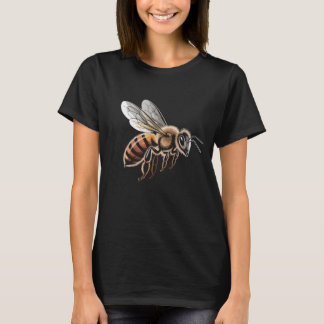 T - Shirt der Honigbiene im Detail - Natur I