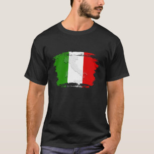T - Shirt der italienischen Flagge