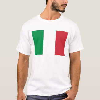 T - Shirt der italienischen Flagge