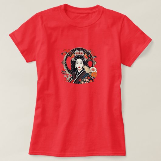 T - Shirt der japanischen Kultur (Design vorne)