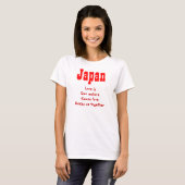 T - Shirt der japanischen Liebe (Vorne ganz)
