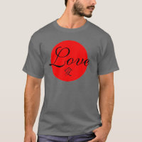 T - Shirt der japanischen Liebe