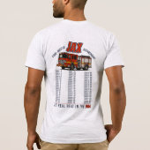 T - Shirt der JFRD-Station "The Real Heat" (Rückseite)