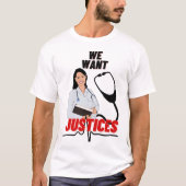 T - Shirt der Justiz (Vorderseite)