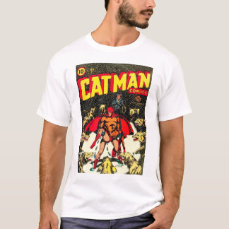 T - Shirt der Katze-Man-Comic-#31