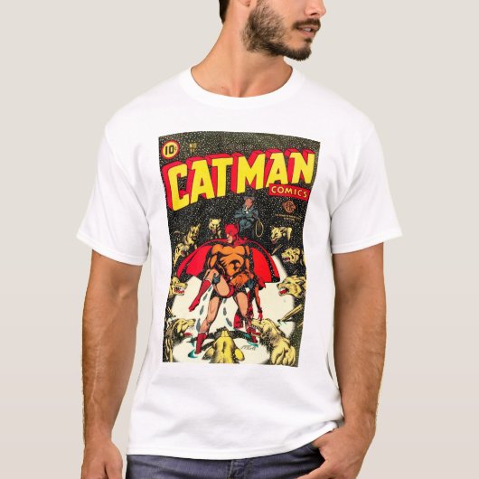 T - Shirt der Katze-Man-Comic-#31 (Vorderseite)