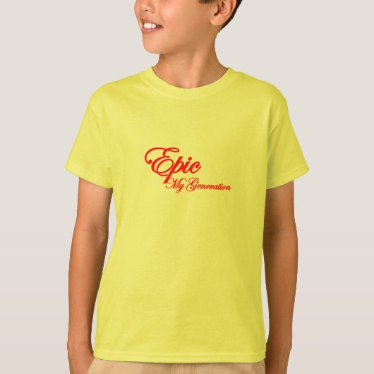 T - Shirt DER KIDS EPIC GENERATION (Vorderseite)