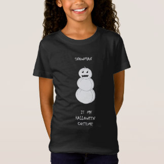 T - Shirt der Kinder mit Kürbisschneemann