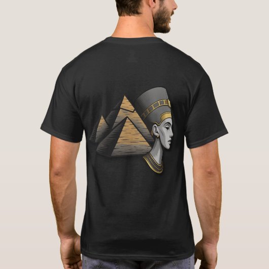 T - Shirt der Königin der Pyramiden (Rückseite)