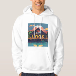 T-Shirt der Kontur der Sehenswürdigkeiten Hoodie
