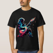 T - Shirt der kosmischen Gitarre (Vorderseite)