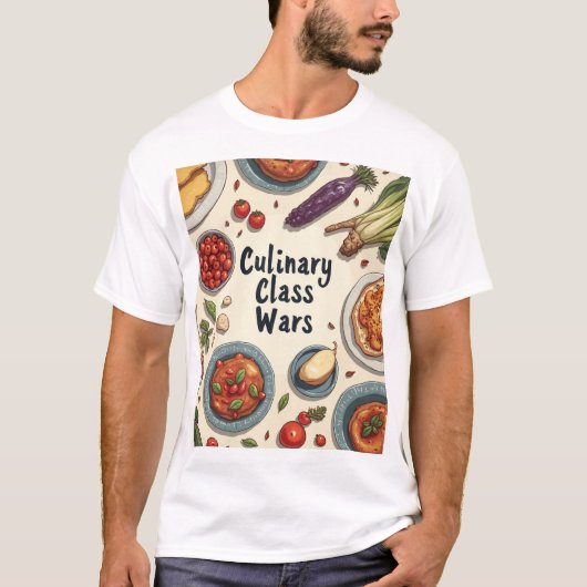 T - Shirt der kulinarischen Klasse (Vorderseite)