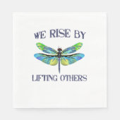 T - Shirt der Libellen, DIE WIR ERHÖHEN, INDEM WIR Serviette (Vorderseite)