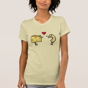 T - Shirt der Liebe Macaroni und Käse