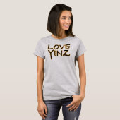 T - SHIRT DER LIEBE-YINZ PITTSBURGH (Vorne ganz)