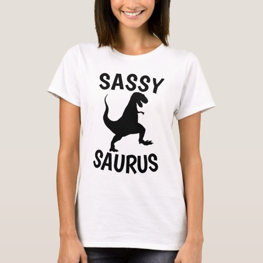 T - Shirt der lustigen Frauen, SASSY (Vorderseite)