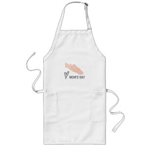 T - Shirt der Mama Lange Schürze