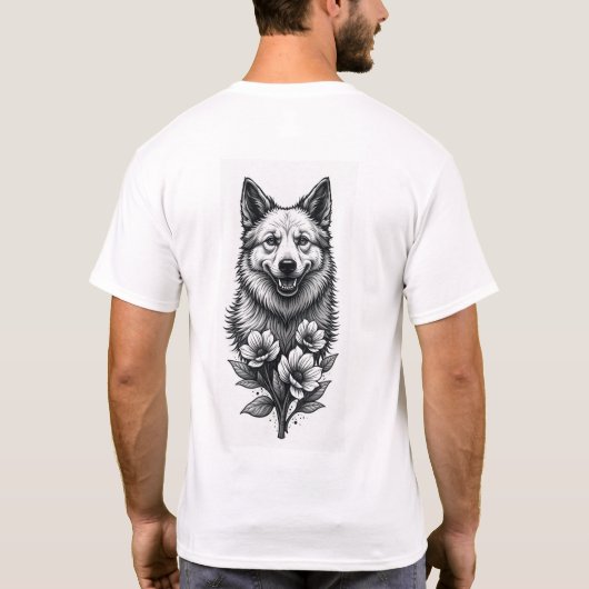 T - Shirt der Männer (Rückseite)