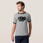 T - Shirt der Männer 500 des Logo-(Wecker) (Vorne ganz)