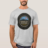 T - Shirt der Männer mit dem neuen Logo für den Wi (Vorderseite)