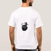 T - Shirt der Männer mit überkreuzten Schwertern u (Rückseite)