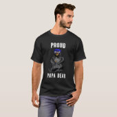 T - Shirt der Männer - Proud Papa Bear (Vorne ganz)