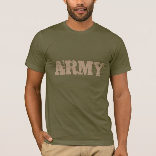T - Shirt der Männerarmee (Vorderseite)