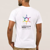 T - Shirt der Männerfarben (Rückseite)