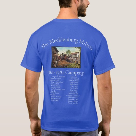 T - Shirt der Mecklenburg-Miliz (Rückseite)