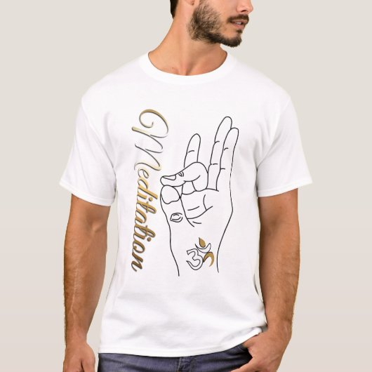 T - Shirt der Meditation (Vorderseite)