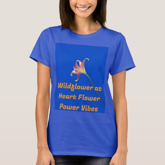 "T - Shirt der menschlichen Blume (Vorderseite)