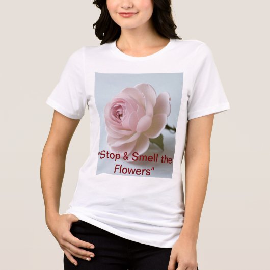 "T - Shirt der menschlichen Blume (Vorderseite)