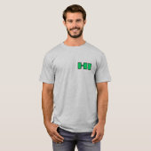 T - Shirt der menschlichen Intelligenz (Vorne ganz)